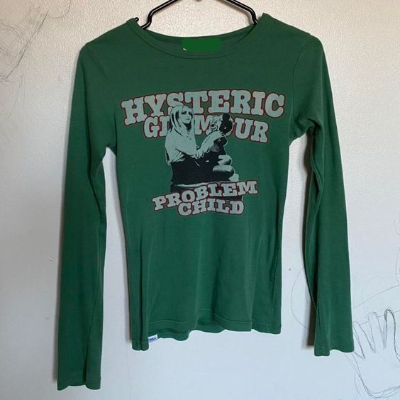 Hysteric Glamour Problem Child Long sleeve Shirt Outfit