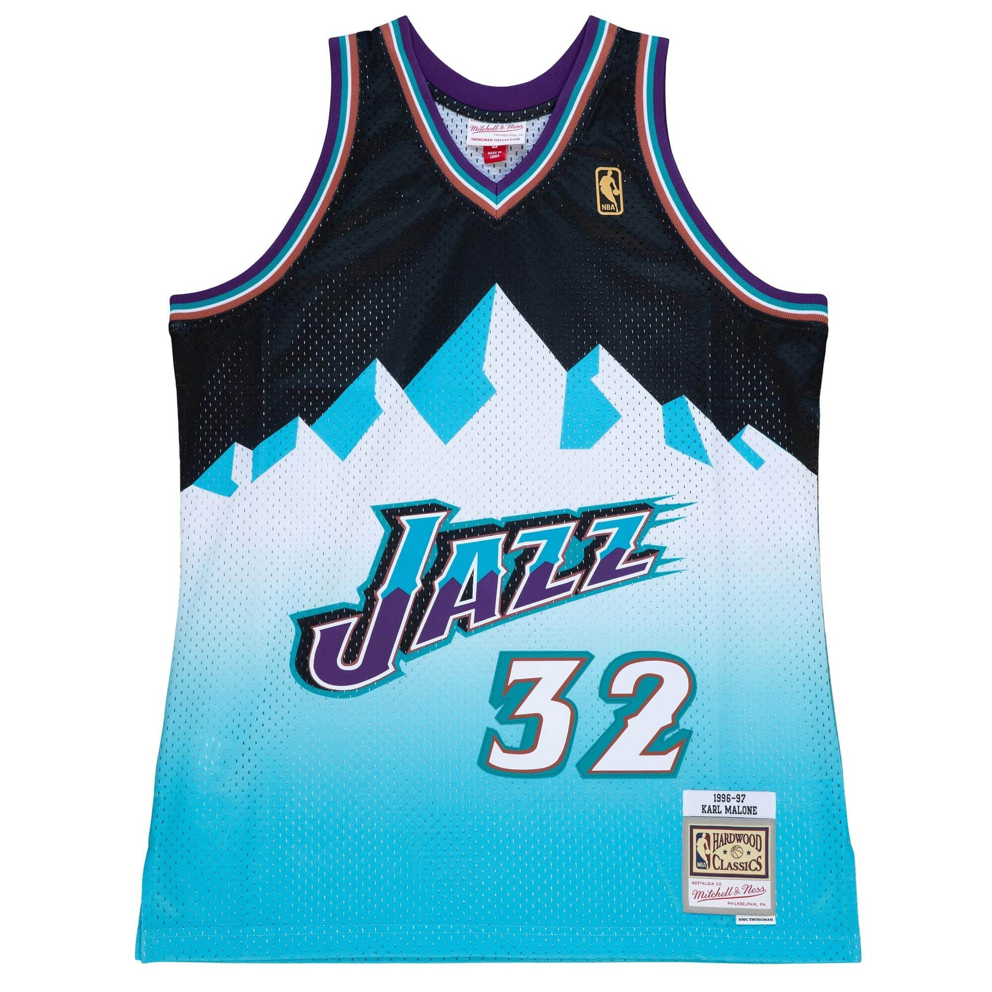 karl malone swingman jersey