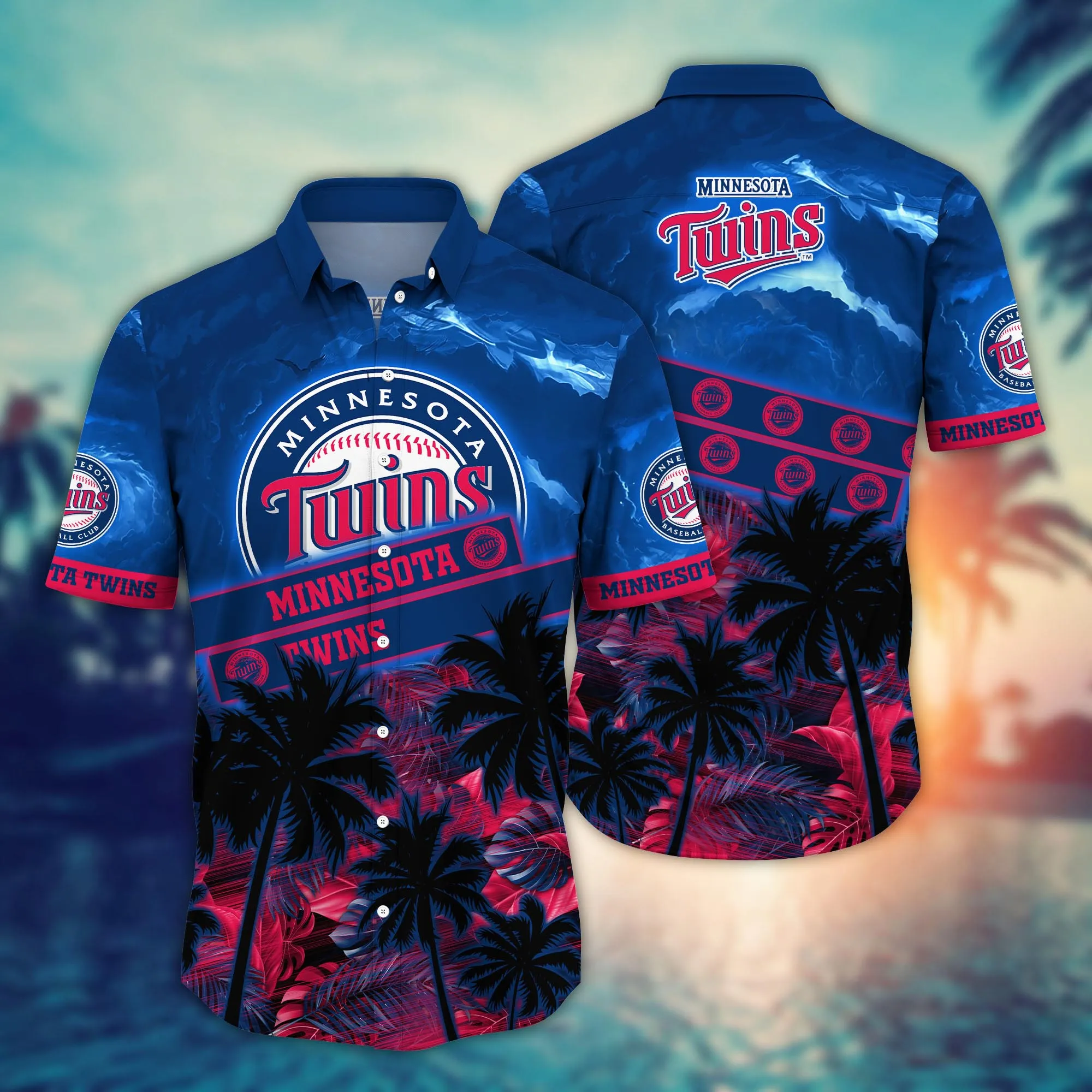 Minnesota Twins Mlb Hawaiian Shirt June Aloha Shirt