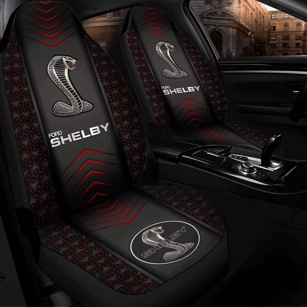 Ford Shelby Logo Car Seat Cover Set CSC820