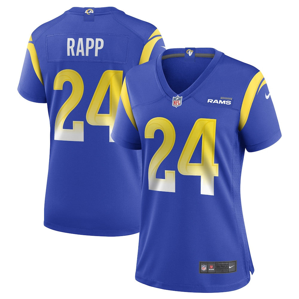 Women’S Los Angeles Rams Taylor Rapp Nike Royal Game Jersey ...