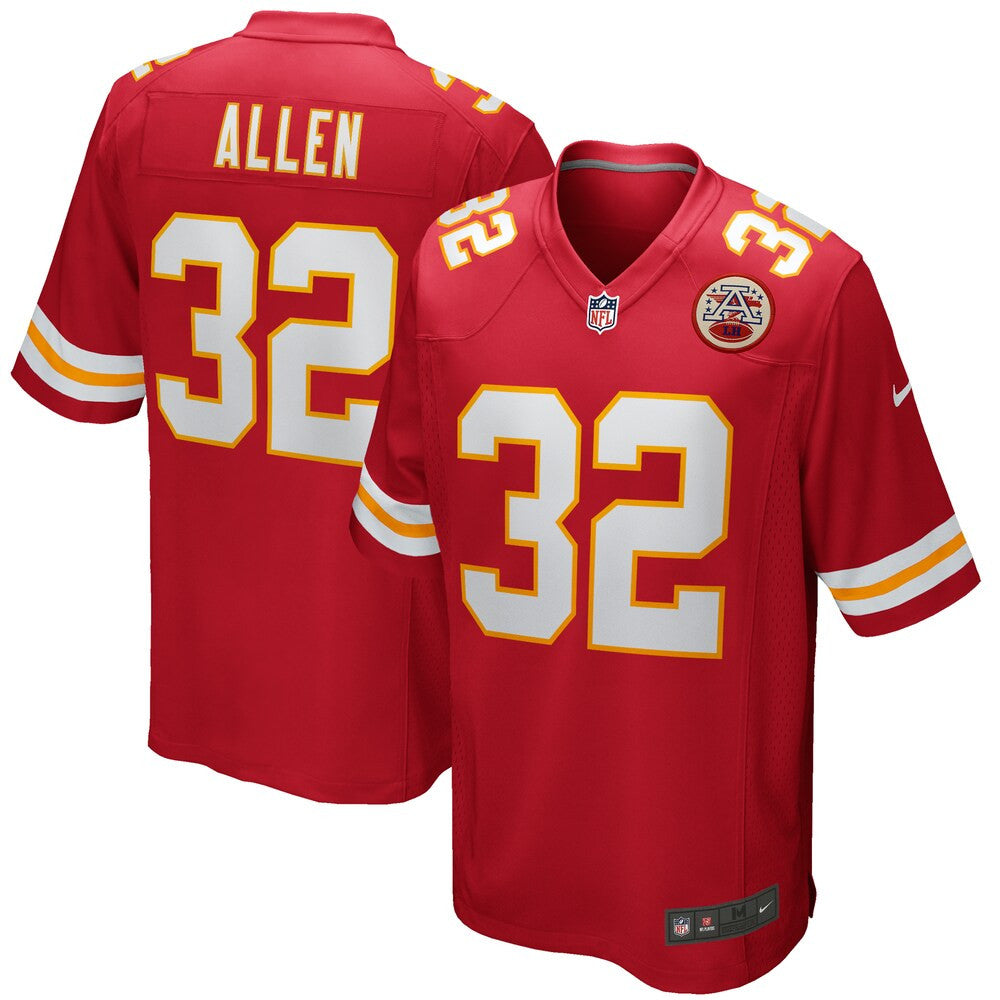 Men’S Kansas City Chiefs Marcus Allen Nike Red Game Retired Player Jersey