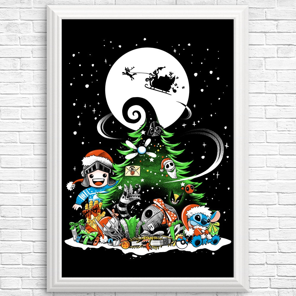 Snorider Xmas 2024 Christmas With Teerion - Posters & Prints