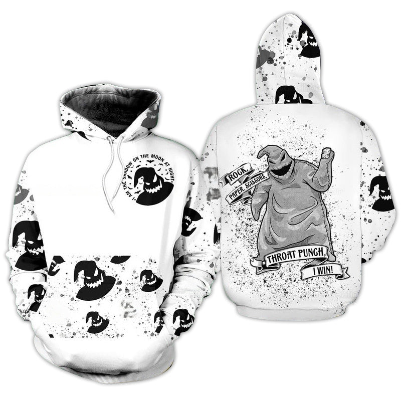 Boogieman On The Moon At Night Hoodie