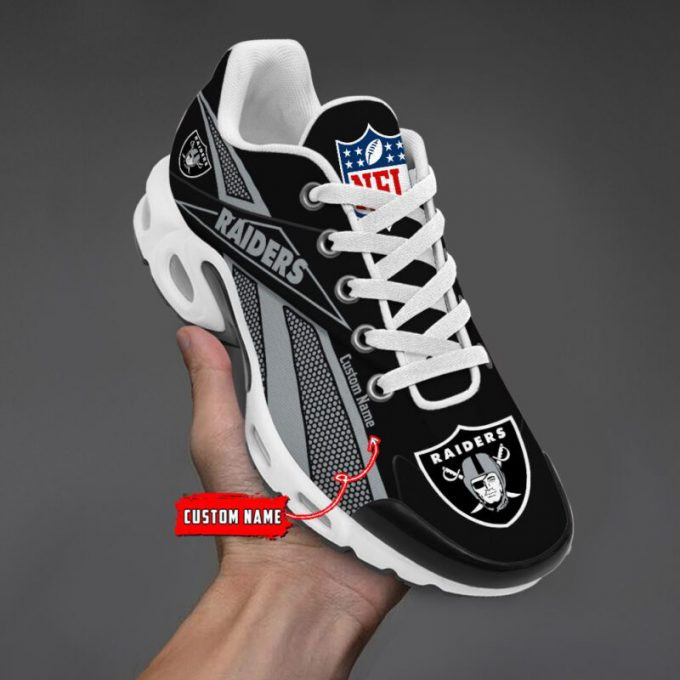 Las Vegas Raiders Custom Name Air Max Shoes Air Cushion Sneakers