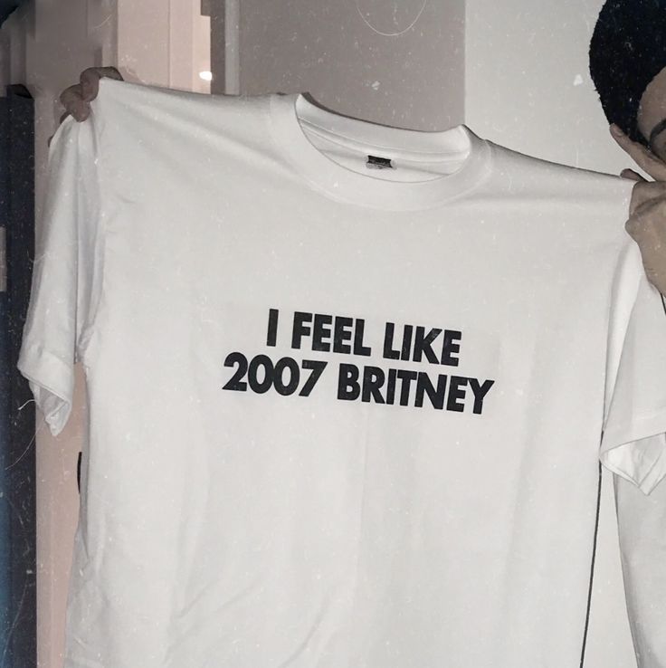Free Shipping-I FEEL LIKE 2007 BRITNEY TEE from NEW ARRIVAL Outfit ideas Shirt Outfit Ideas Shirt Fashionstation 230