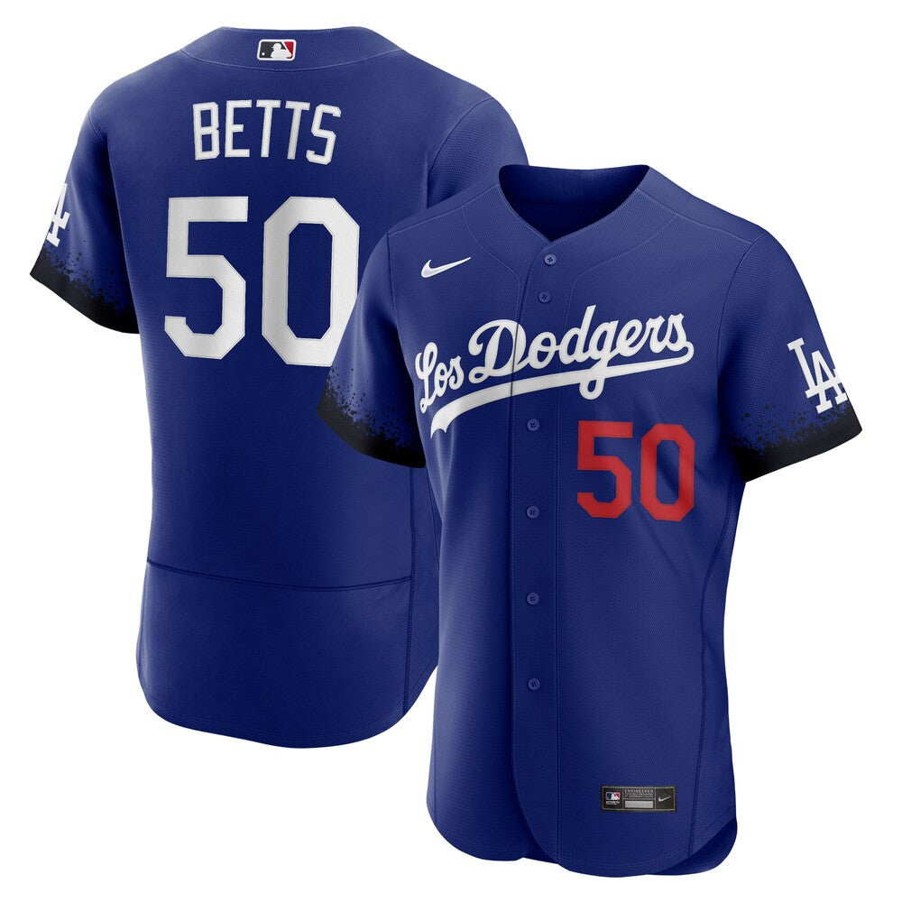 Men’S Los Angeles Dodgers Mookie Betts Nike Royal 2021 City Connect ...