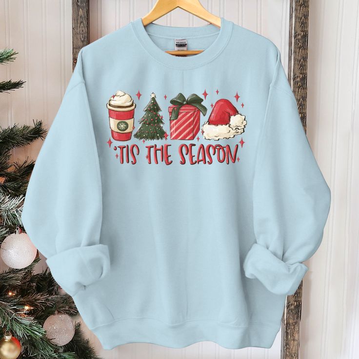 Tis The Season Sweatshirt, Christmas …