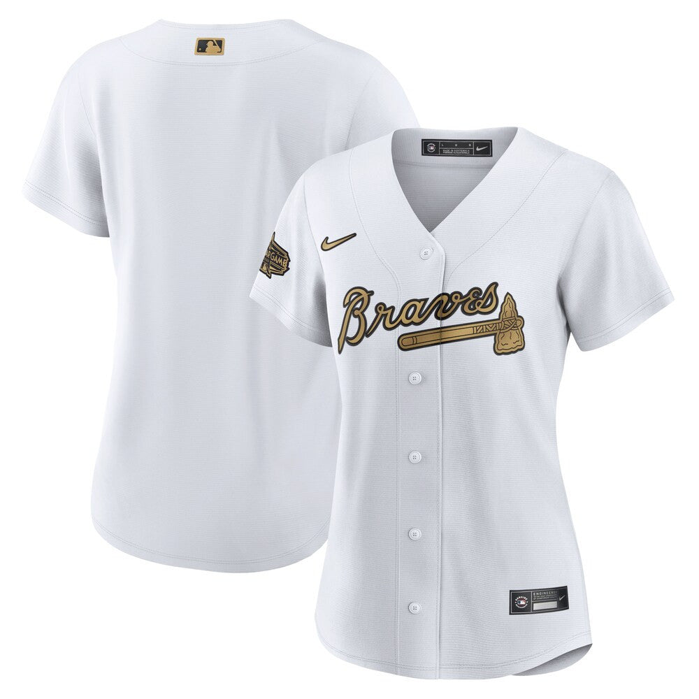 Women’S Atlanta Braves Nike White 2022 Mlb All-Star Game Replica Blank ...