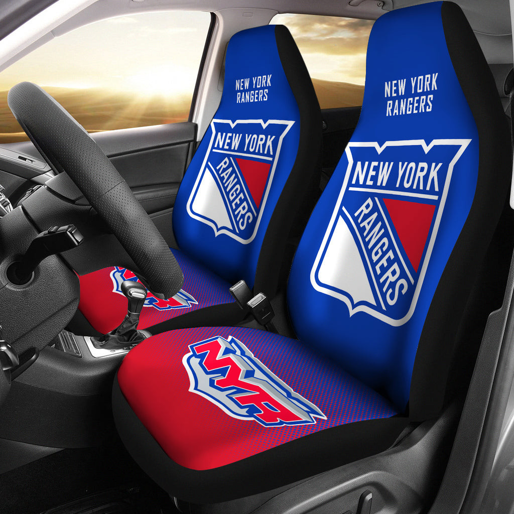 New York Rangers Car Seat Cover Set CSC3072