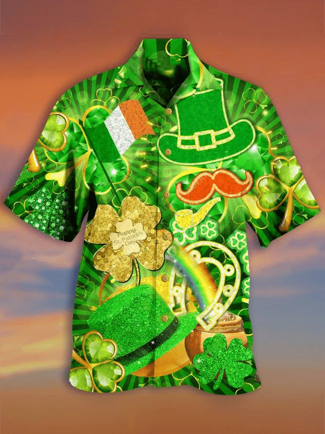 St Patrick’S Day Hawaiian Shirts Aloha