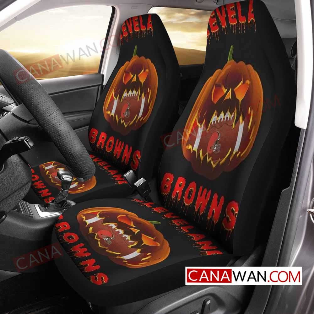 Cleveland Browns Car Seat Cover Set CSC8414