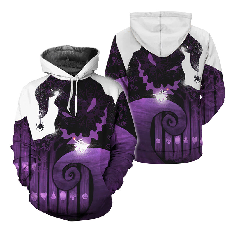 Oogie Boogie Zero Purple Hoodie