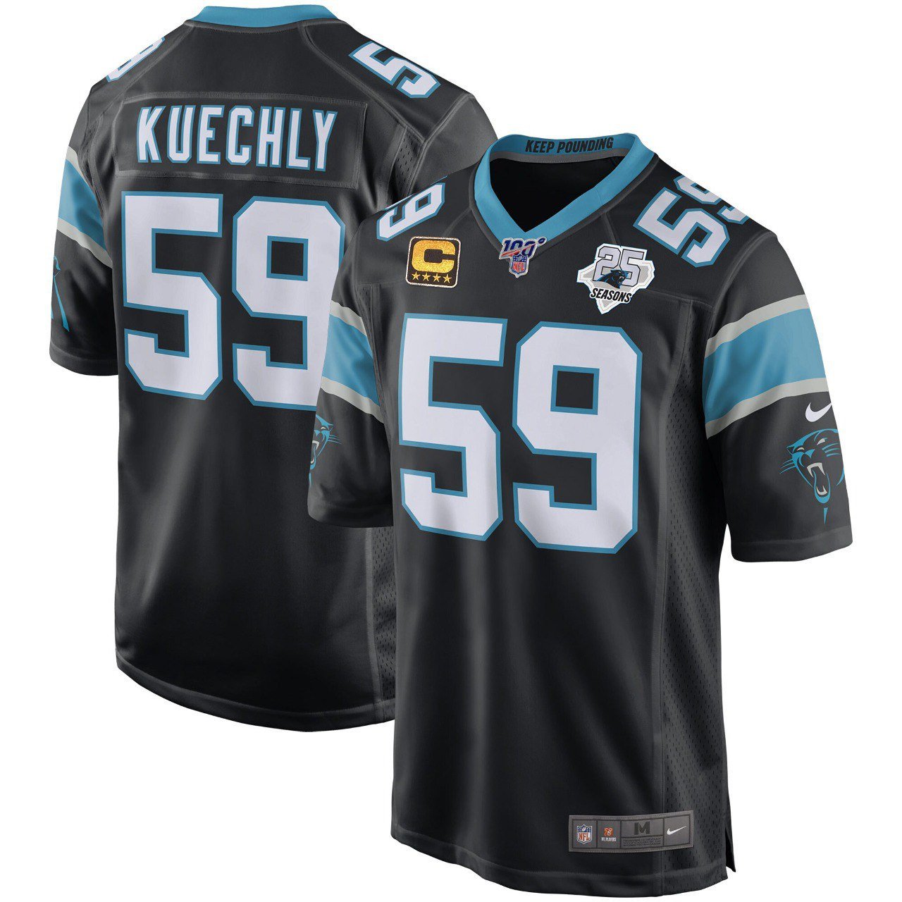 Luke Kuechly Carolina Panthers Black Jersey – All Stitched – TXTrend Shop