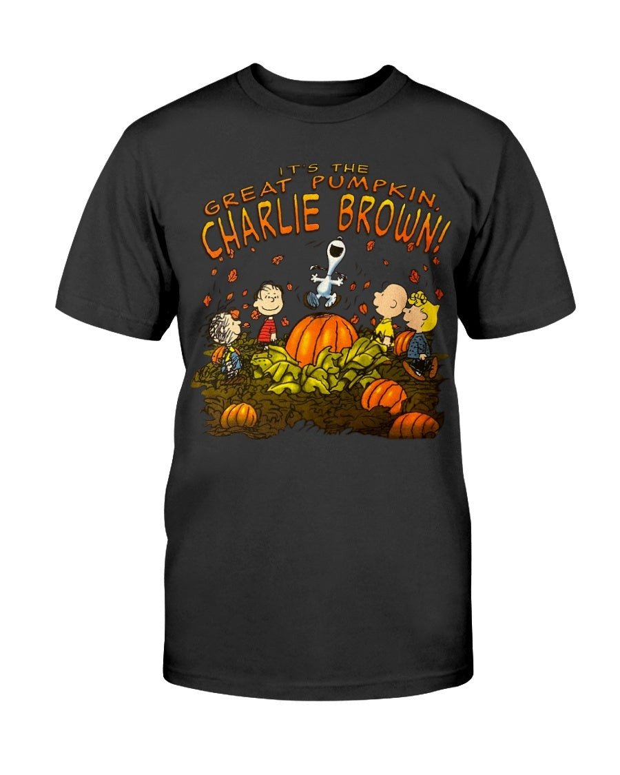 Vintage Its The Great Pumpkin Charlie Brown T Shirt 211007