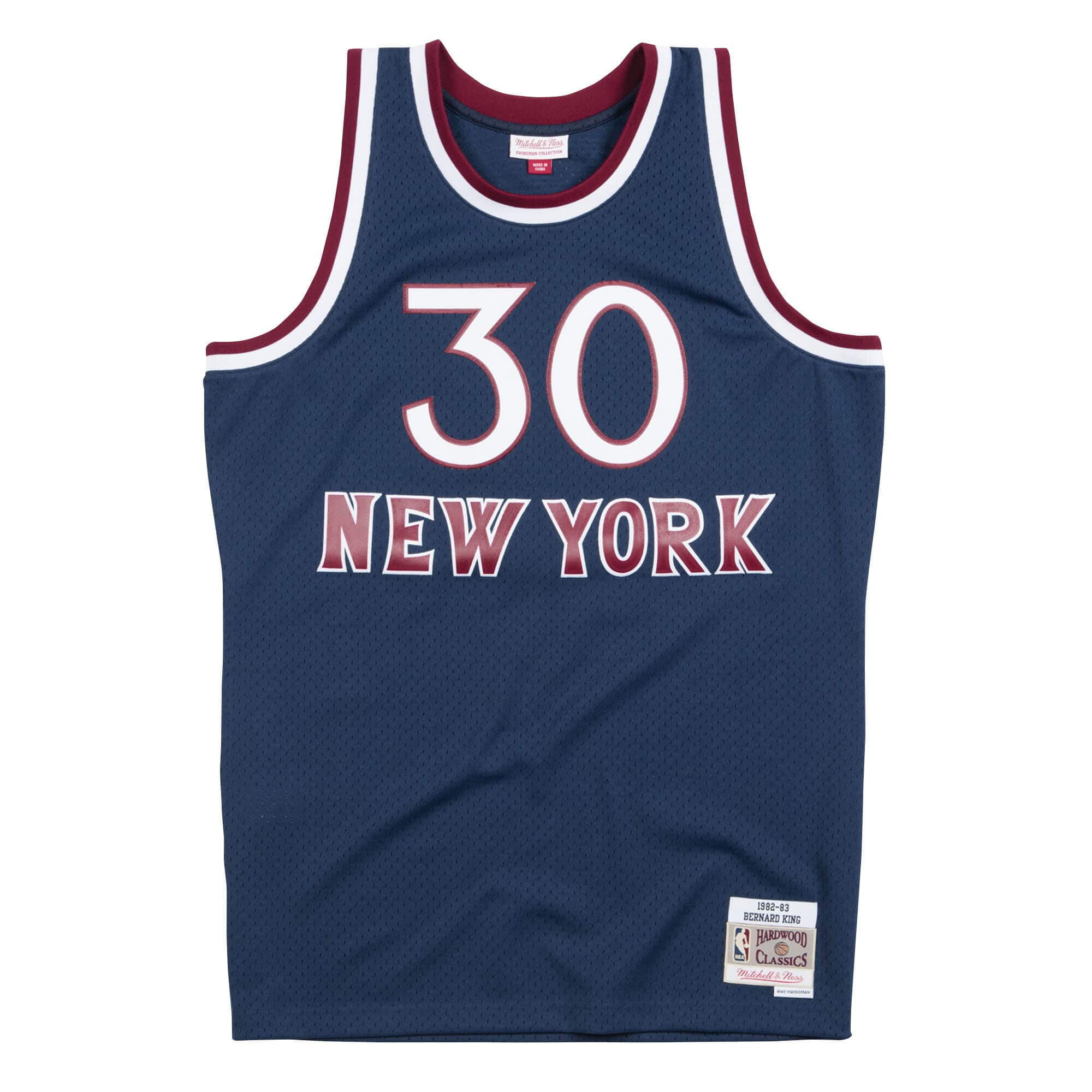 Mitchell & Ness Swingman Bernard King New York Knicks 1982-83 Jersey ...