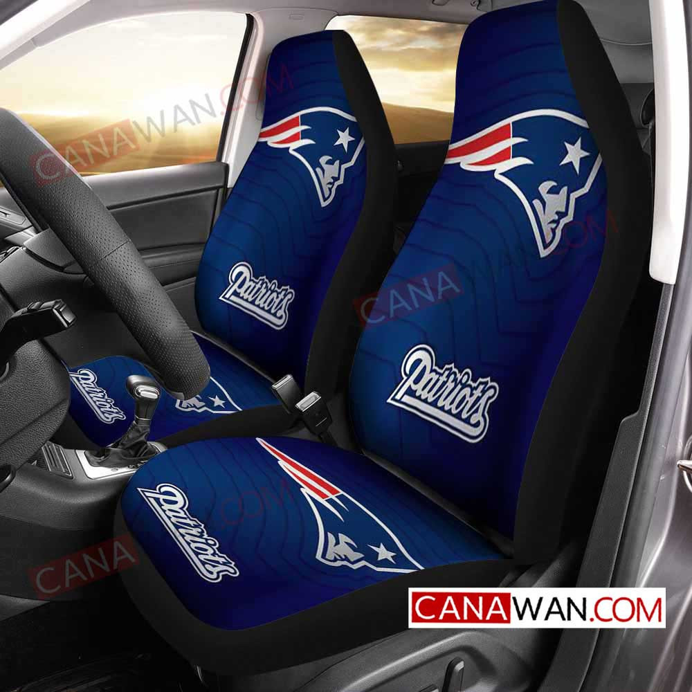 New England Patriots Car Seat Cover Set CSC8572