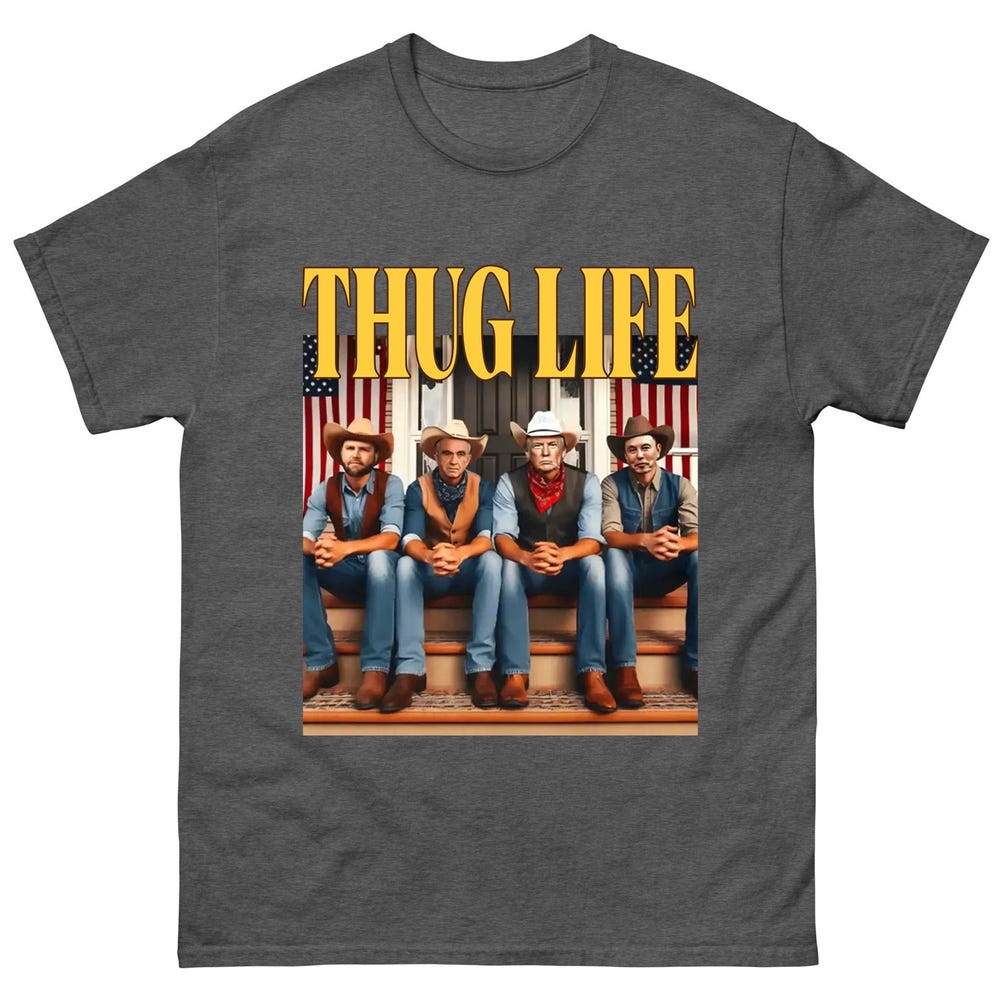 Trump Vance Elon Kennedy Thuglife Shirt - Trump Thug Life 2024 Election Shirt - Trump 2024 Shirt - Trump Vance Shirt - Election 2024 Shirt Teeedge Shirtstylecentral