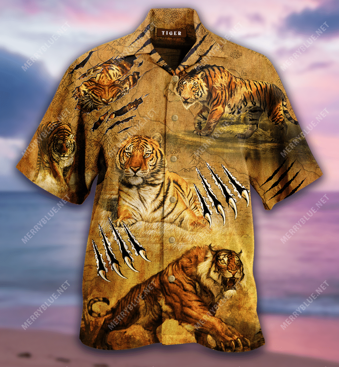 Tiger Claw Hawaiian Shirt