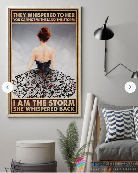 Strong Girl Withstanding The Storm W &hellip;