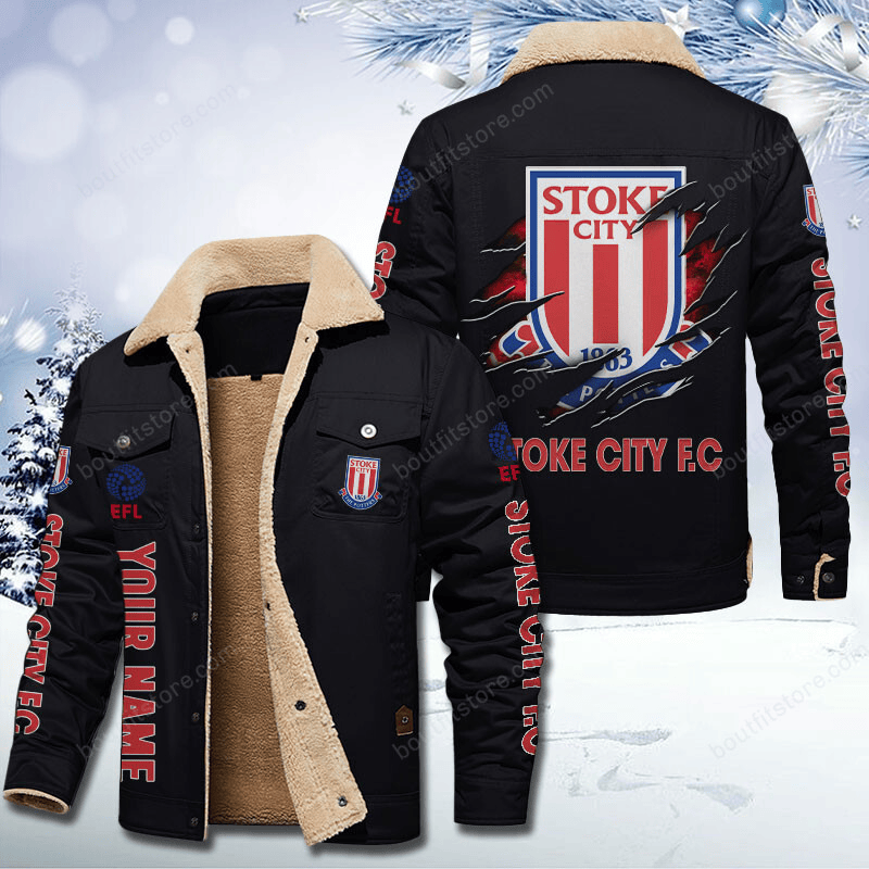 Stoke City  Stand Collar Jacket