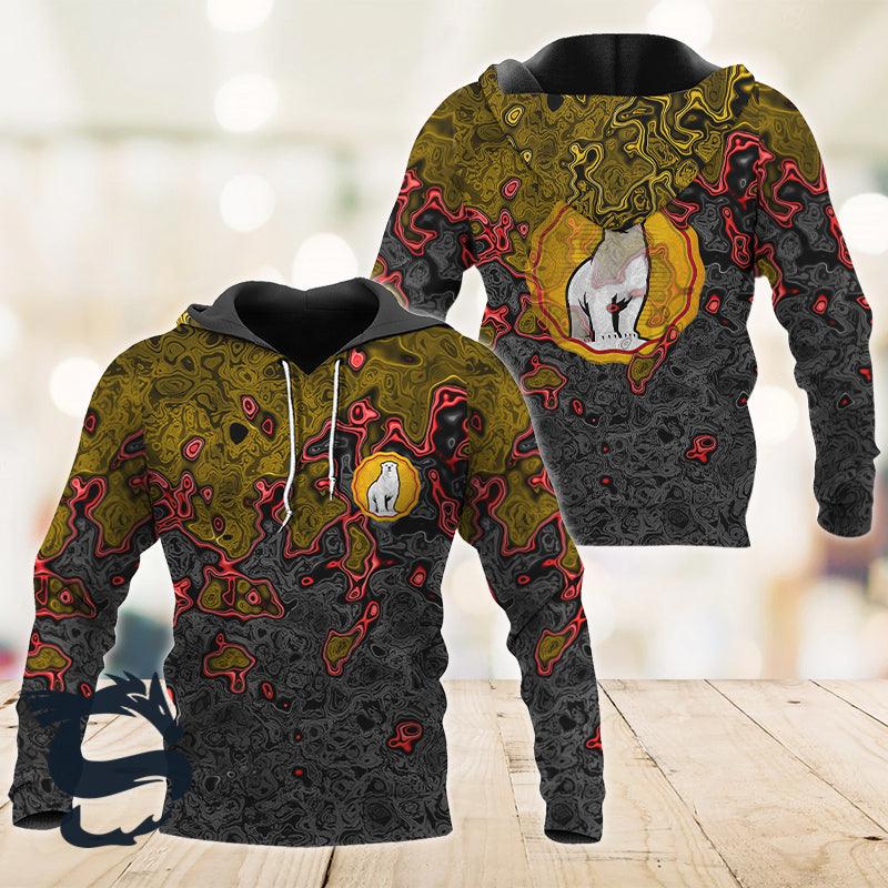 Holographic Colorful Bundaberg Hoodie & Zip Hoodie