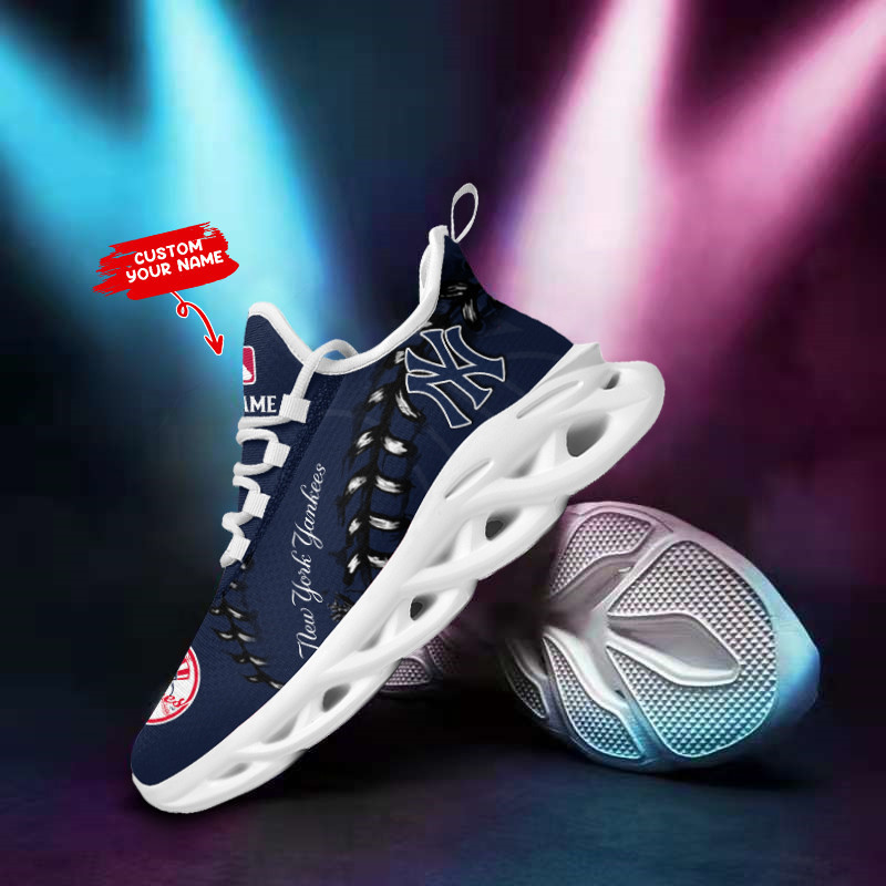 New York Yankees Personalized Clunky Sneaker Max Soul Shoes Ver 75