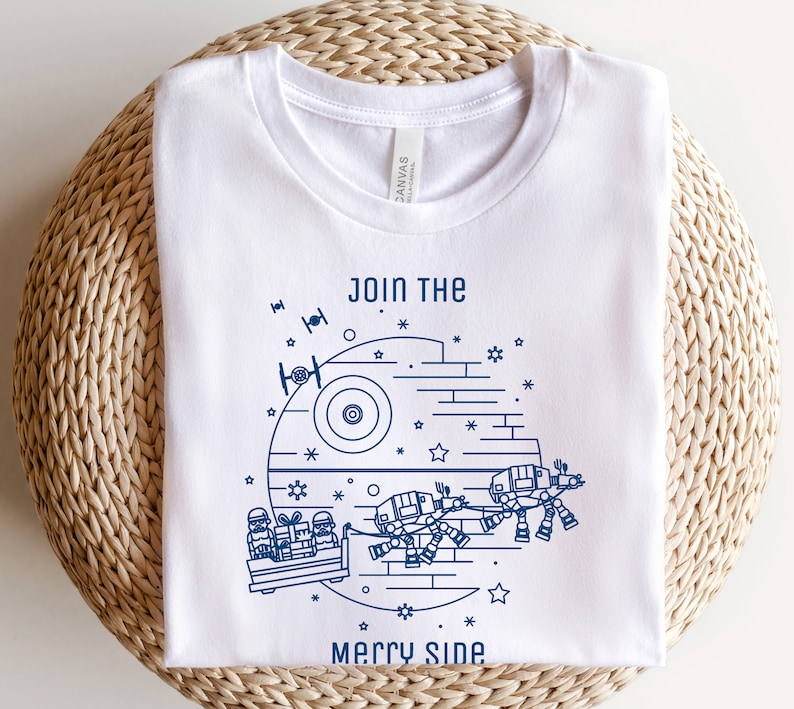 Join The Merry Side, Star Wars Shirt, Disneyland Christmas Shirt, Star Wars Christmas Shirt, Disney Shirt, Star Wars Holiday Shirt, Disney