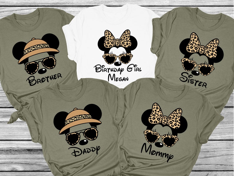 Custom Animal Kingdom Safari Shirt, Disney Trip Safari Shirt, Disney Family Vacation Shirt, Disneyworld Shirts Family, Matching Family Tees