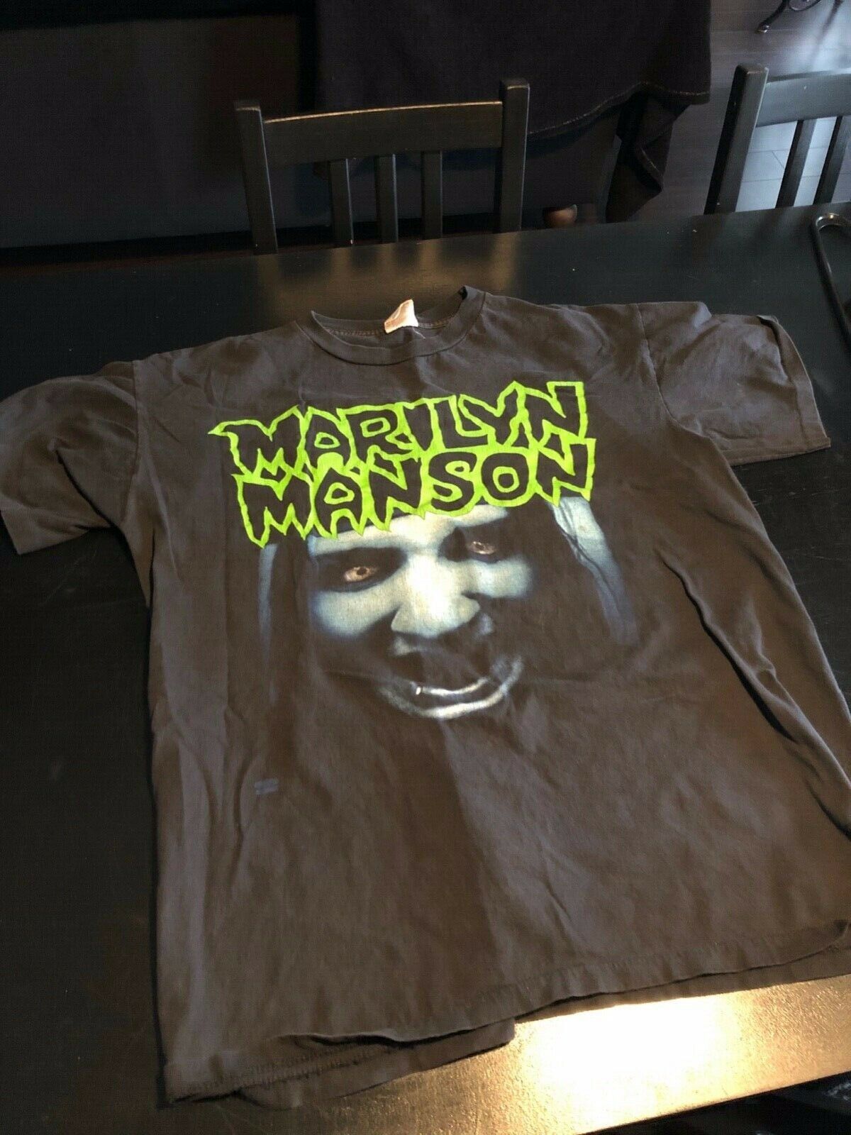 Vintage 90S Marilyn Manson Shirt Classic Logo