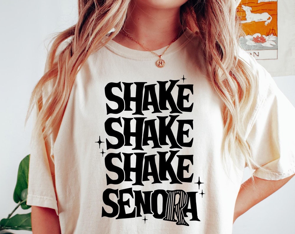 Shake Shake Shake Señora T-Shirt, Halloween t-shirt, Halloween shirt, fall shirt, funny halloween shirt, Halloween costume, Halloween movie - Vivavogue Fashion