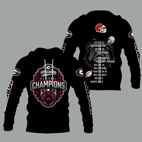 Georgia Bulldogs  2025 National Champions Shirts