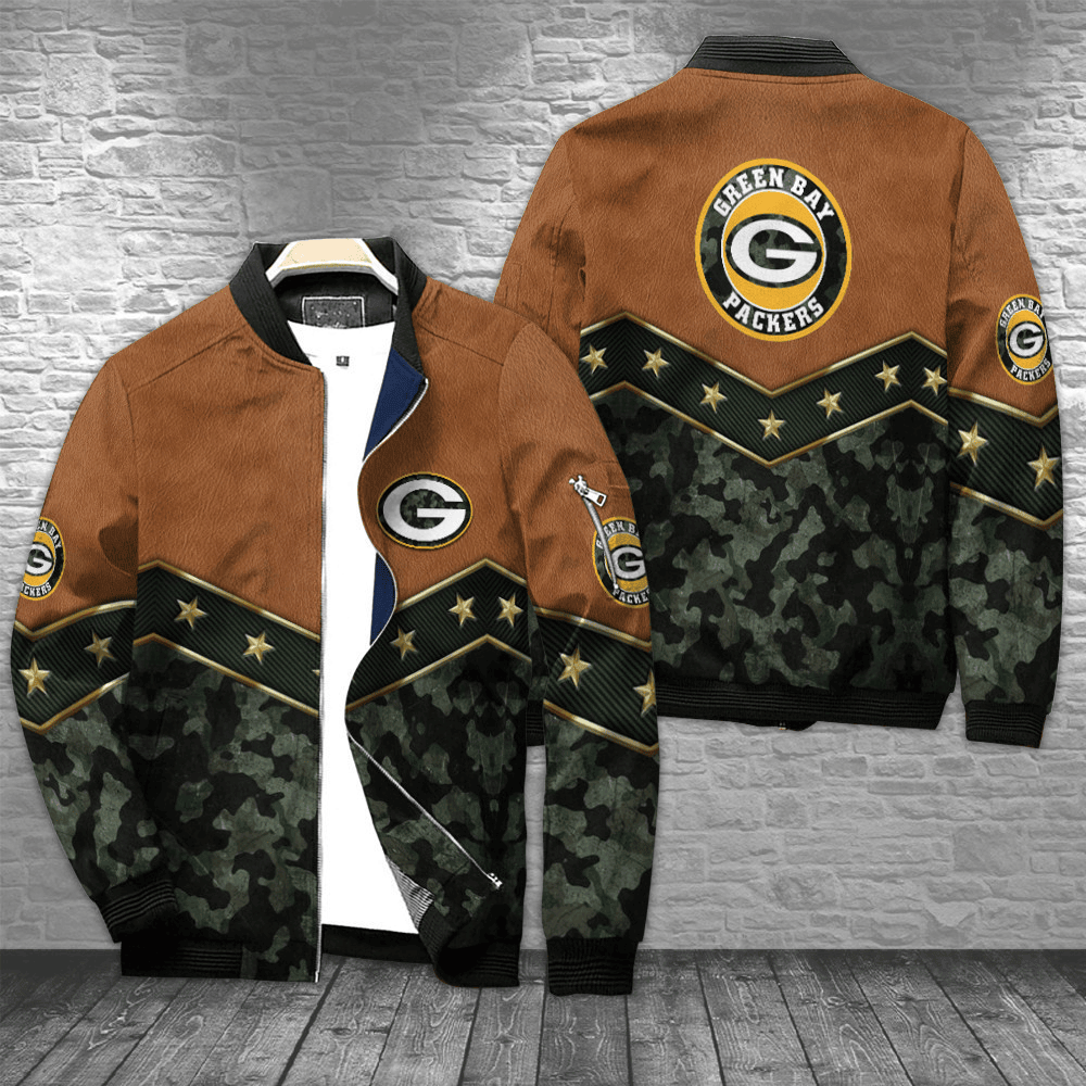 Green Bay Packers Unisex Bomber Jacket BJ573