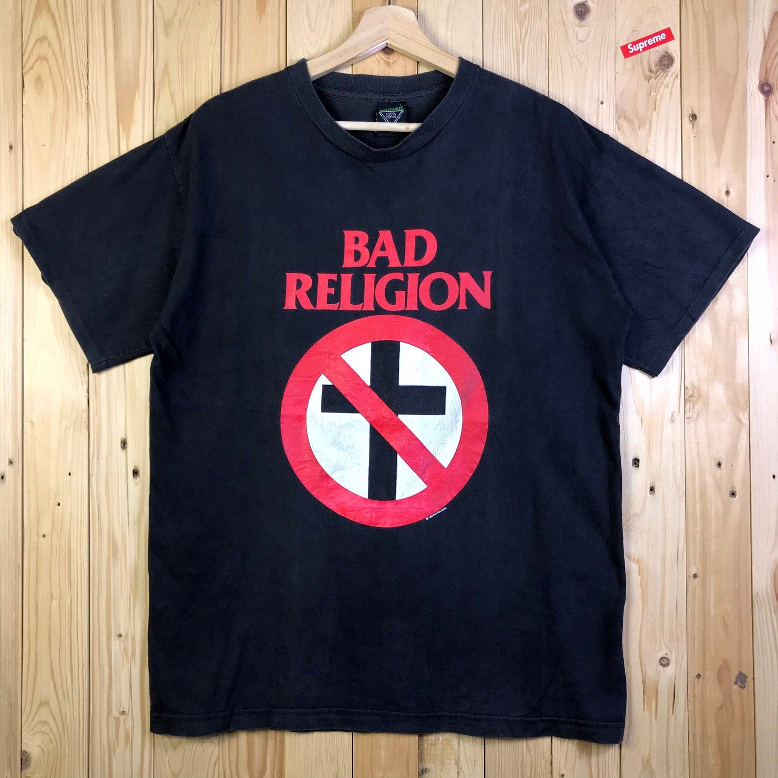 Vintage 90S Bad Religion Big American Punk Tour Band Tees