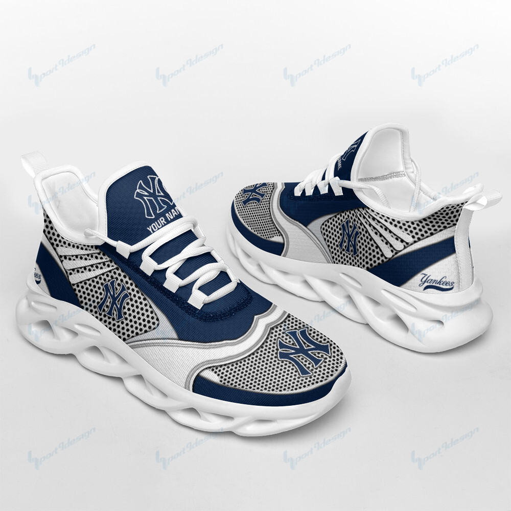 New York Yankees Personalized Clunky Sneaker Max Soul Shoes Ver 37