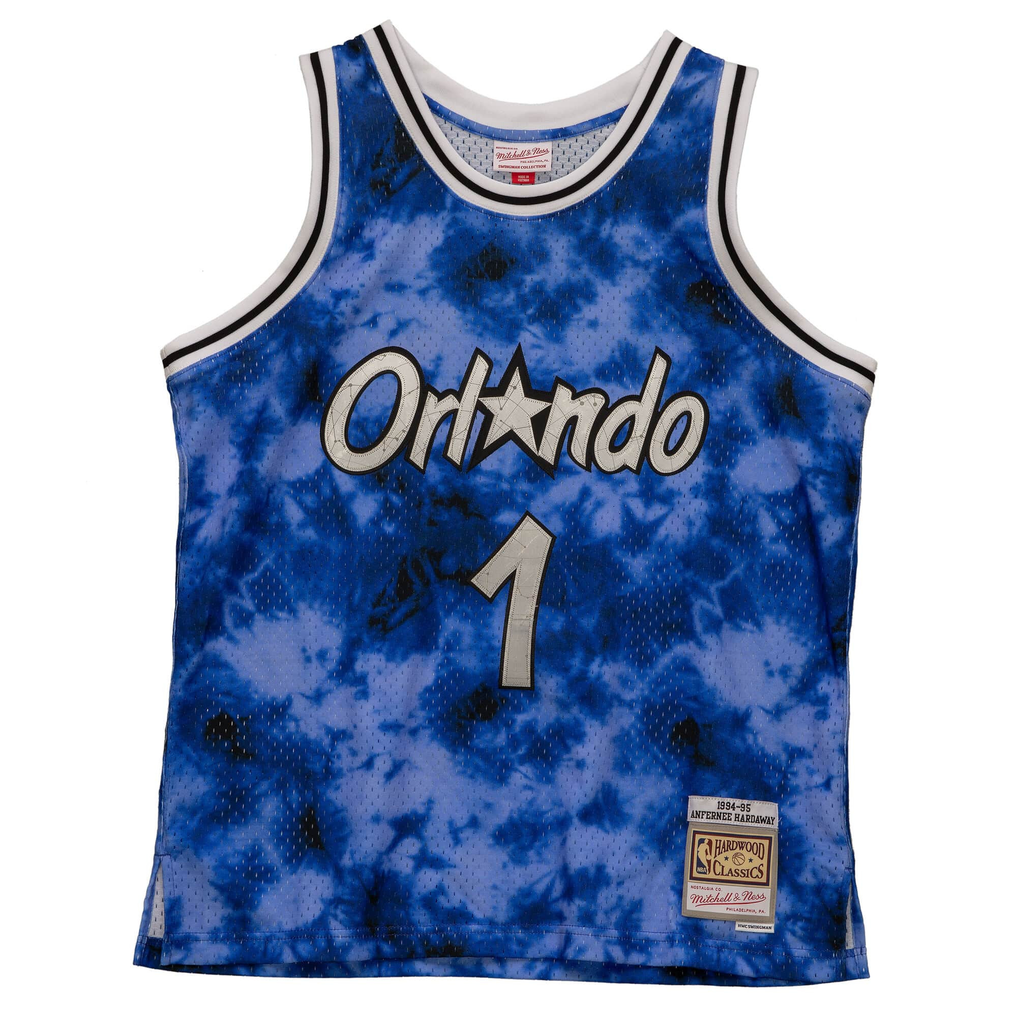 Mitchell & Ness Galaxy Swingman Penny Hardaway Orlando Magic 1994-95 ...