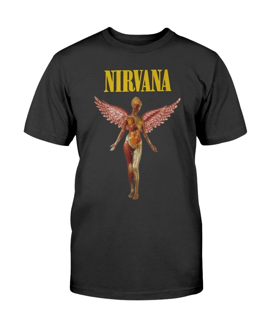 Nirvana Vintage In Utero Nirvana Band T Shirt 210917