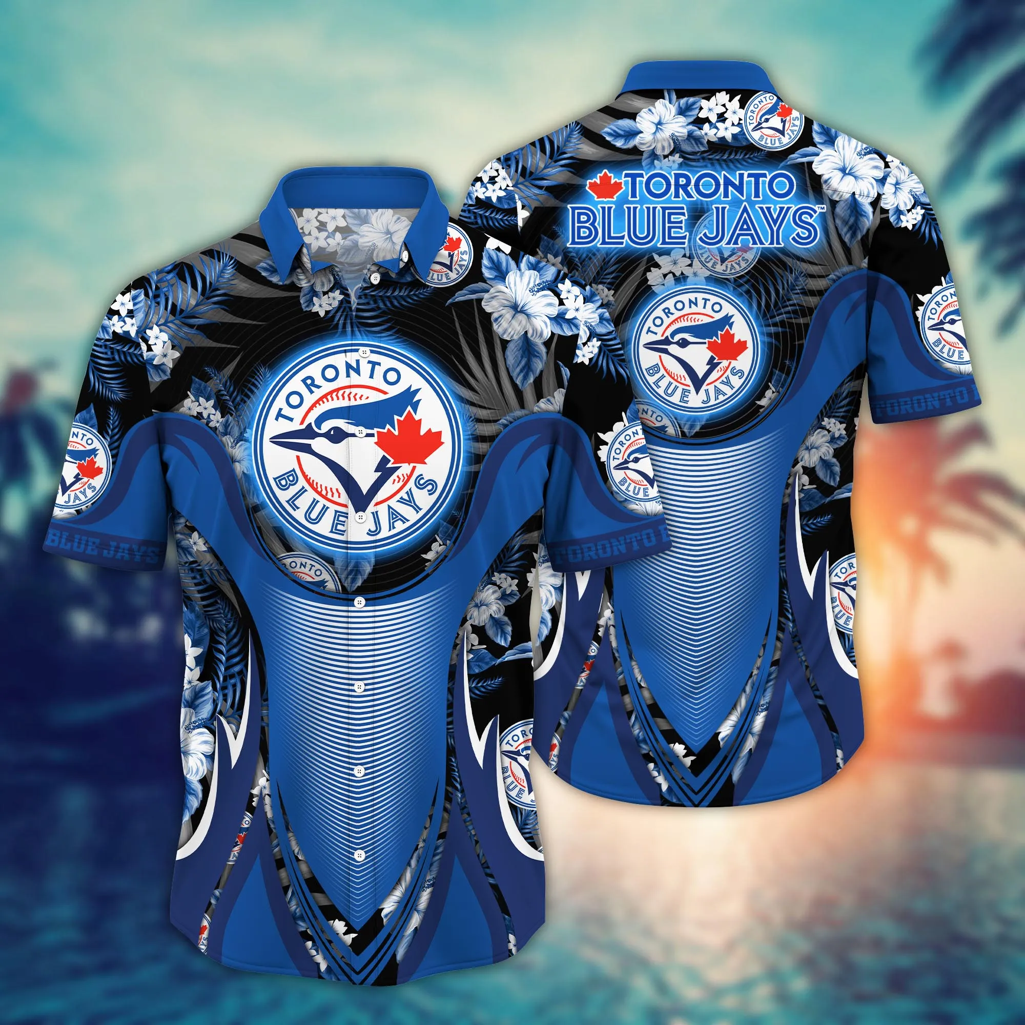 Toronto Blue Jays Mlb Hawaiian Shirt Starry Nights Aloha Shirt