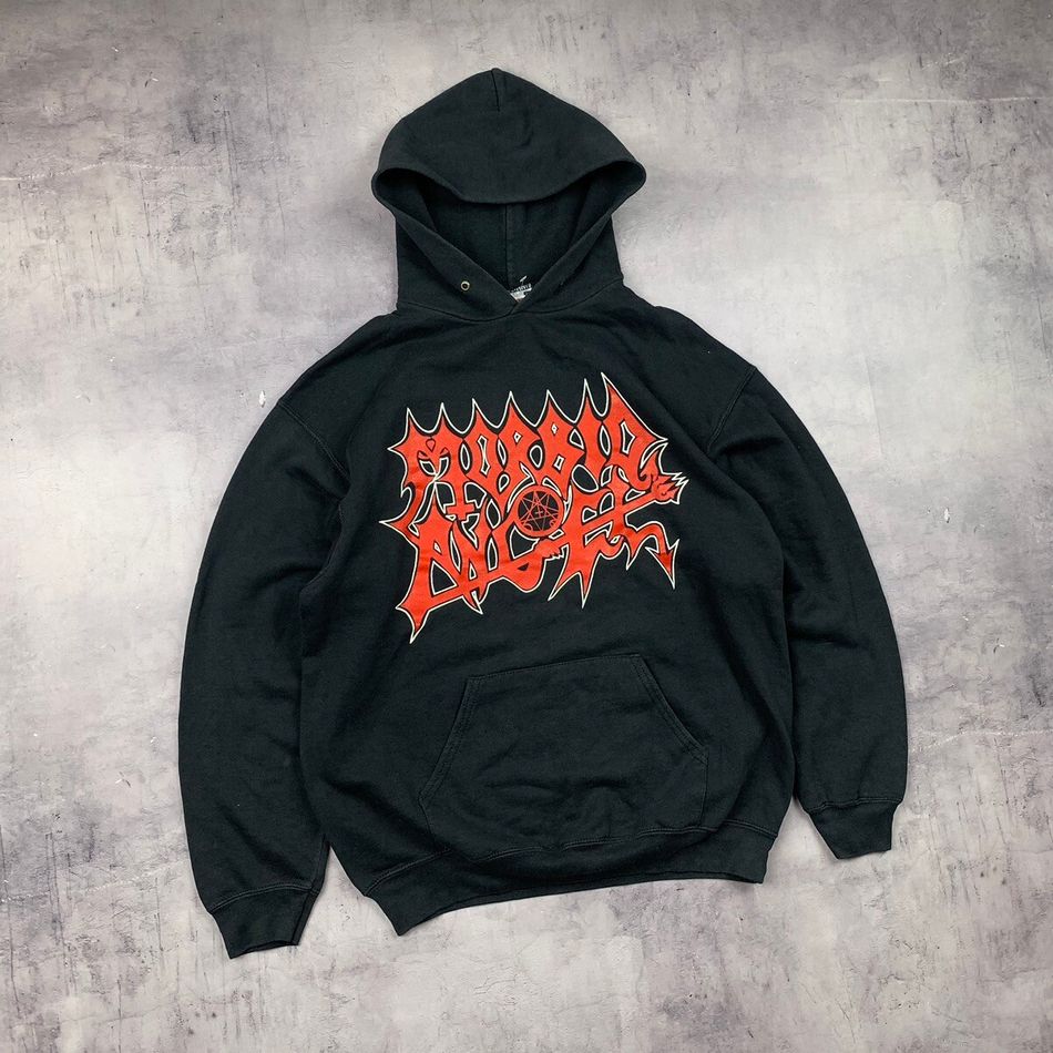 Vintage Morbid Angel Big Logo Band R &hellip;