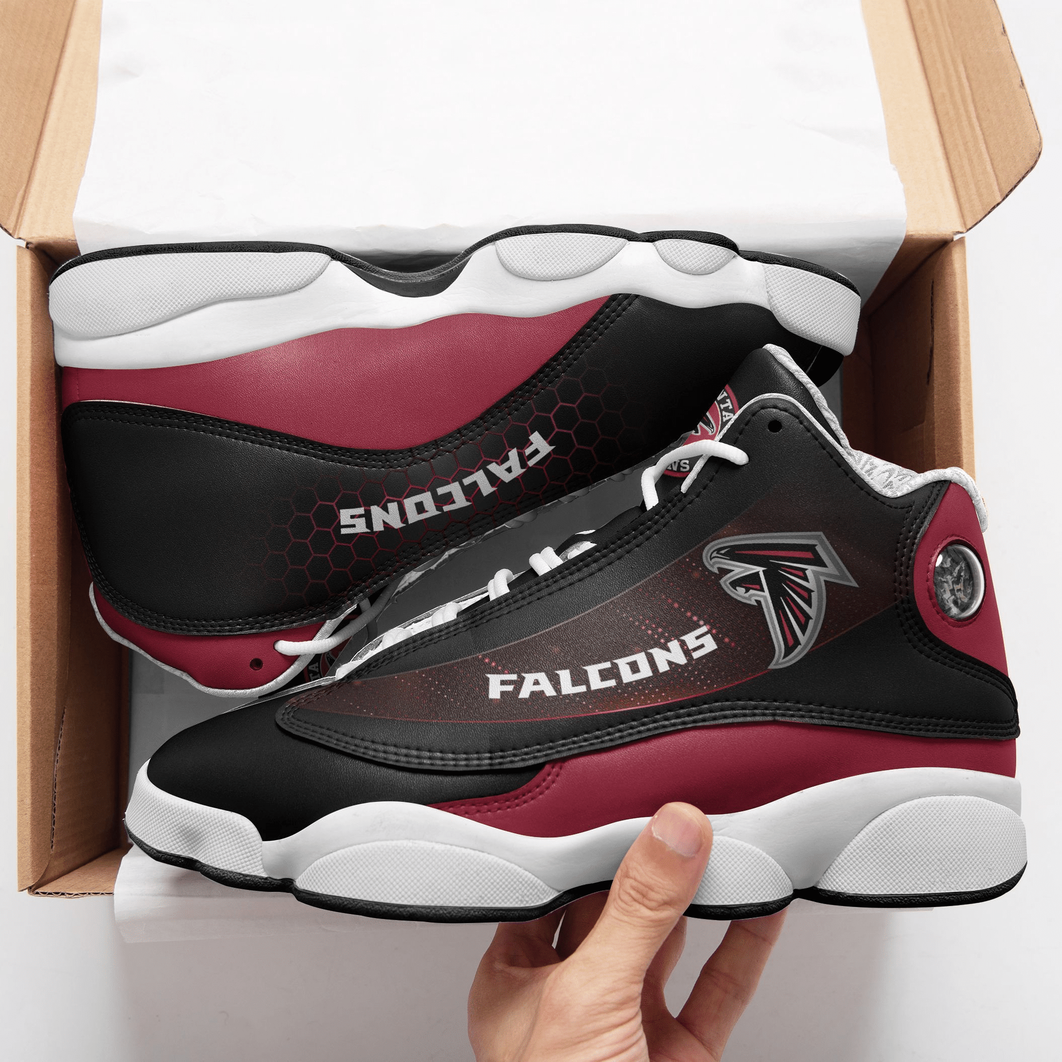 Atlanta Falcons Air Jordan 13 Sneakers JD13 V2070