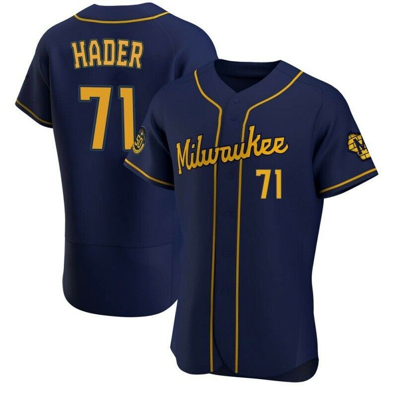 Josh Hader 71 Milwaukee Brewers All Over Print Baseball Jersey For Fans