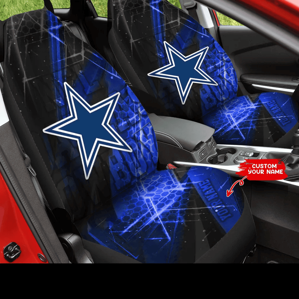 Dallas Cowboys Personalized Car Seat Cover Set CSC1968