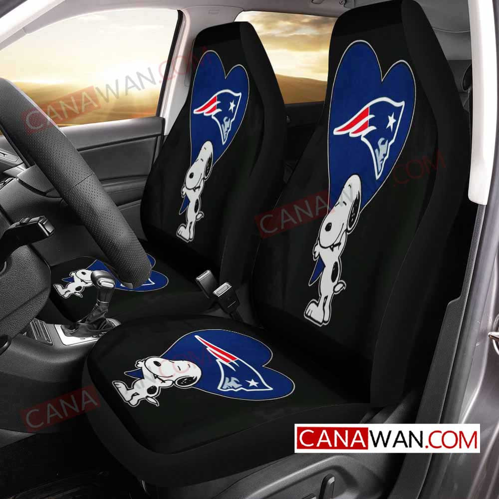 New England Patriots Car Seat Cover Set CSC1278