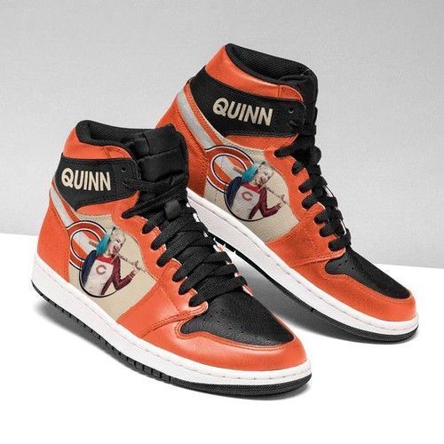 Harley Quinn Chicago Bears Jordan Sneakers High Top Custom Shoes