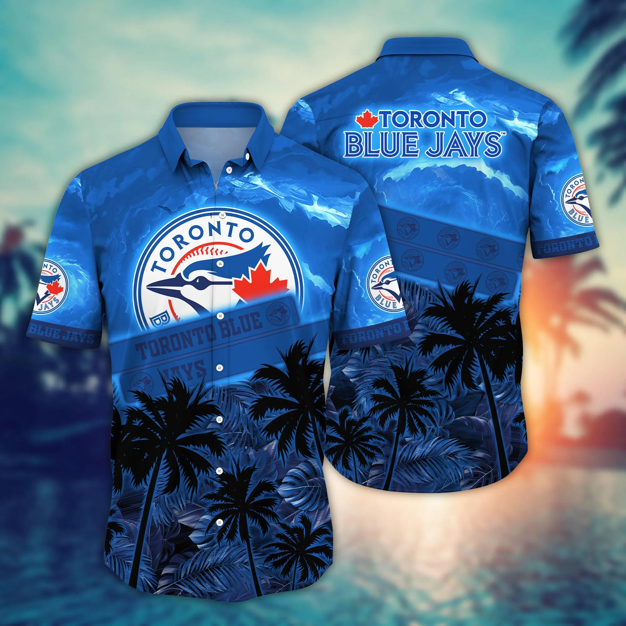 Toronto Blue Jays Mlb Hawaiian Shirt Beachy Aloha Shirt