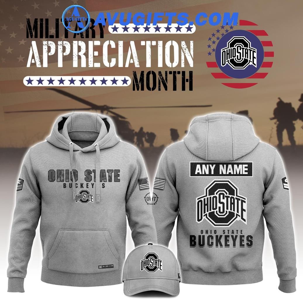 Ohio State X Military Appreciation 2024 Special Hoodie – Zip Hoodie 3D Aop Shirt