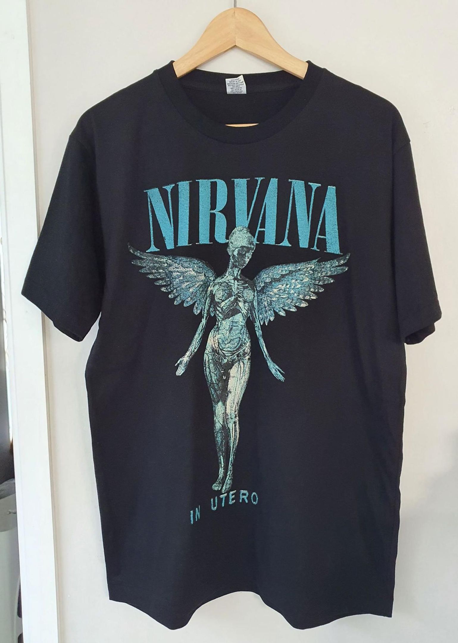 Nirvana Utero Tour T-Shirt Vintage Look Retro T-Shirt L 21