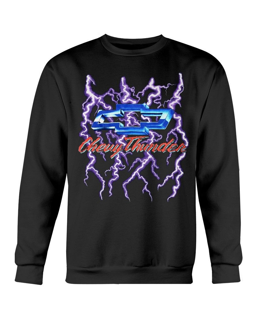 Vintage Chevrolet Chevy Thunder Graphic Sweatshirt 210918