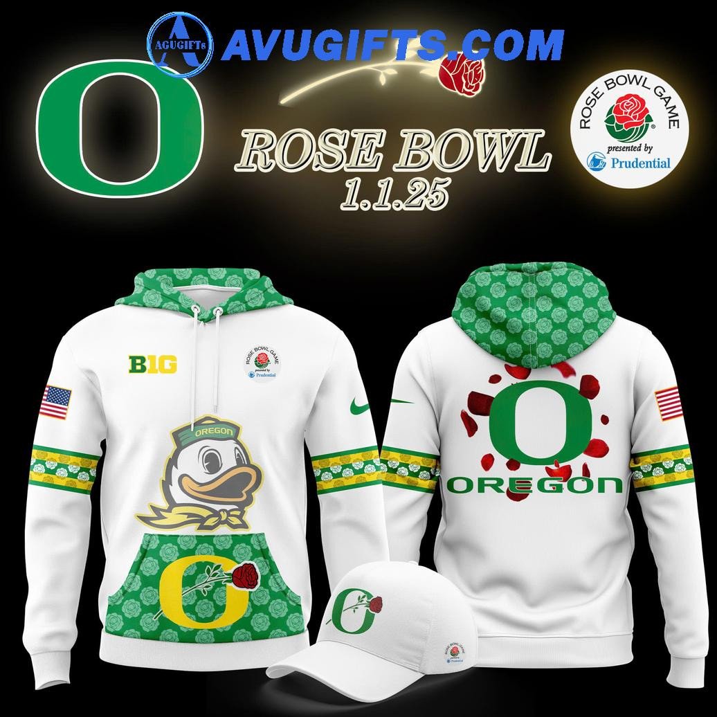Ducks X Rose Bowl Game New Edition For Fans Limited Edition Hoodie – Zip Hoodie 3D Aop Shirt