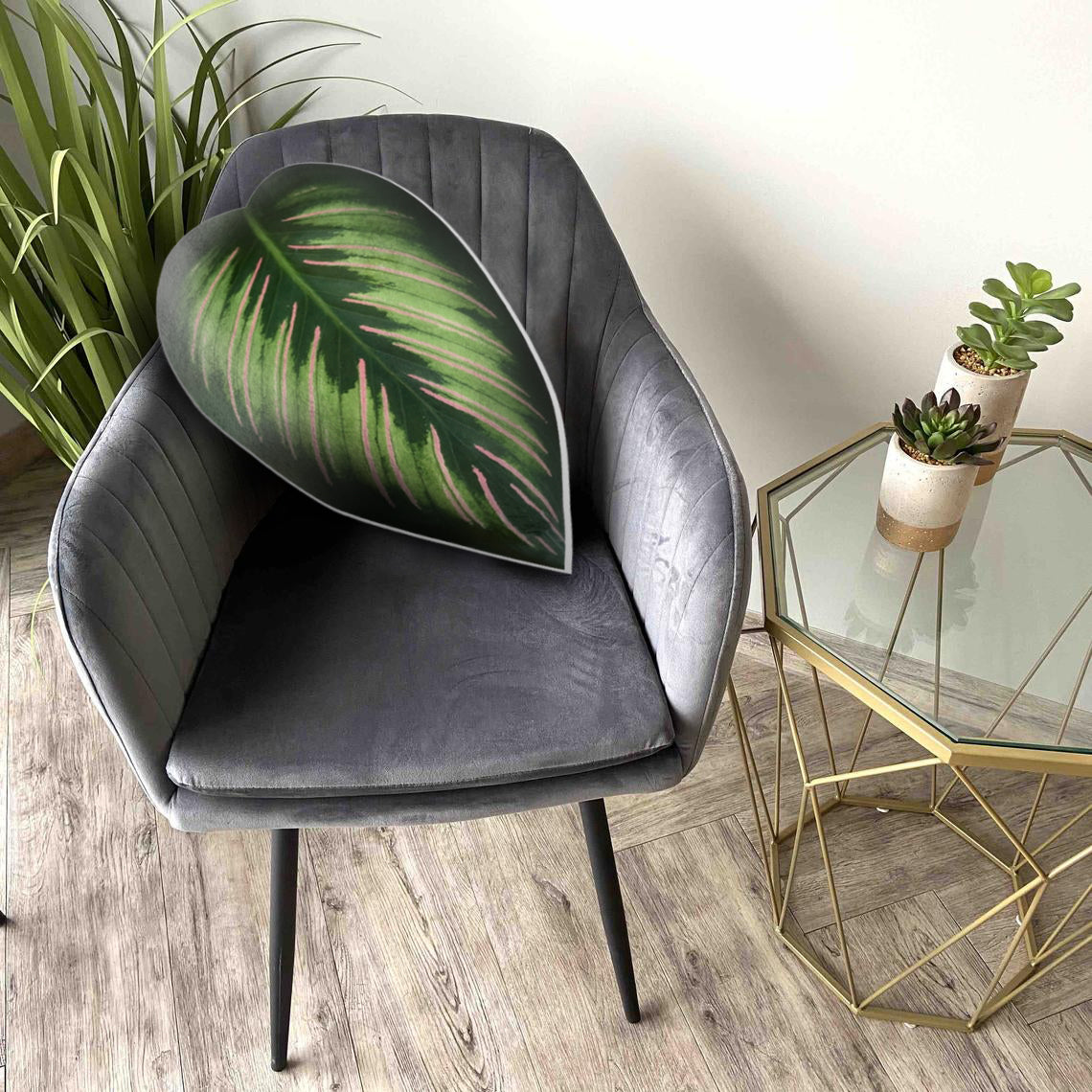Calathea Beauty Star Leaf Pillow Bes …